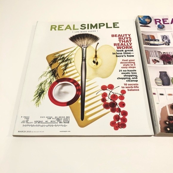 Real Simple Magazine Set of 2 - Picture 2 of 4